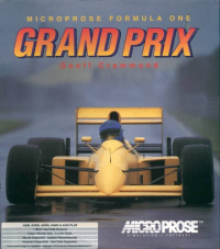 Microprose Formula One Grand Prix Amiga  box art